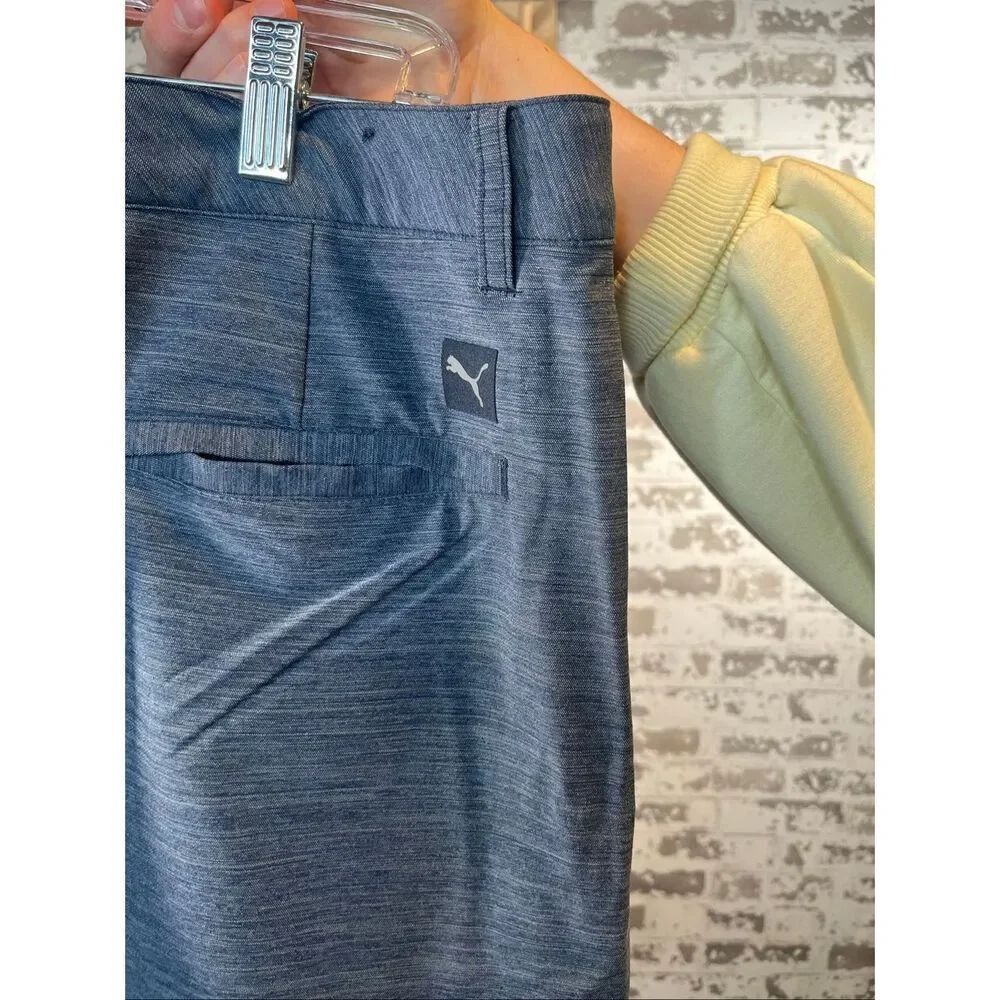 Puma | men blue golf shorts - Picture 4 of 8